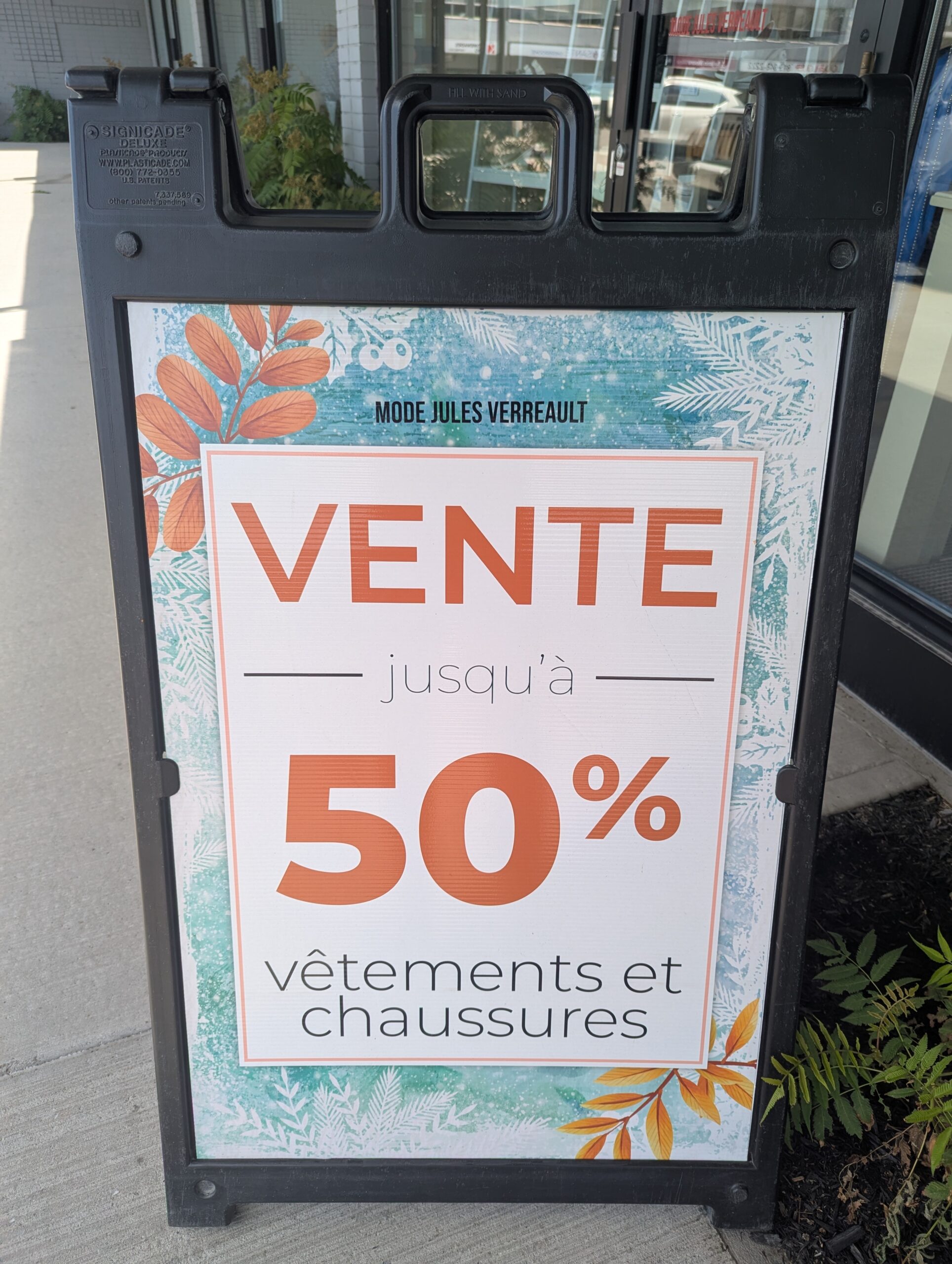 Read more about the article Grande Vente jusqu’à 50% de rabais!